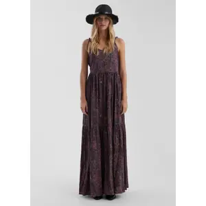 Long Viscose Dress for Women QS image-0