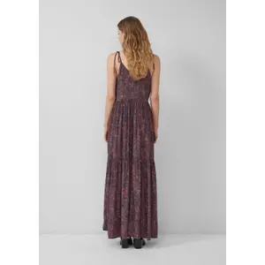 Long Viscose Dress for Women QS image-4