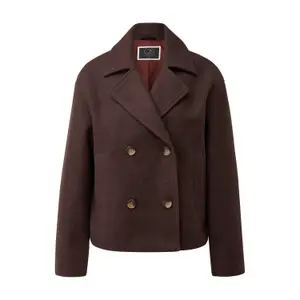 Women's wool jacket QS Caban image-0
