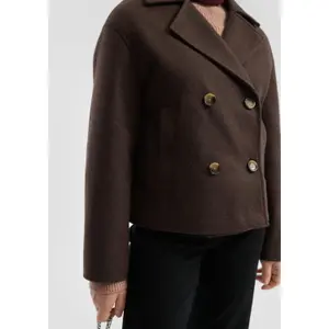 Women's wool jacket QS Caban image-3