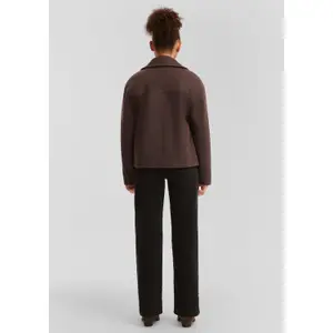 Women's wool jacket QS Caban image-4