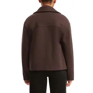 Women's wool jacket QS Caban image-5