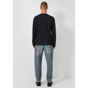 Marl Effect Knit Sweater QS image-4