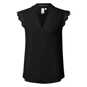 Lace Cuff Blouse for Women QS image-0