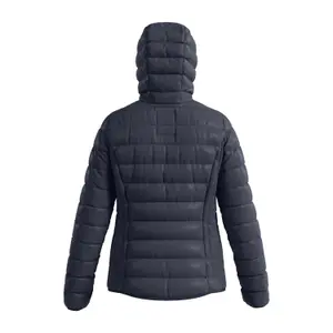 Women's Regular Hooded Puffer Jacket QS image-1