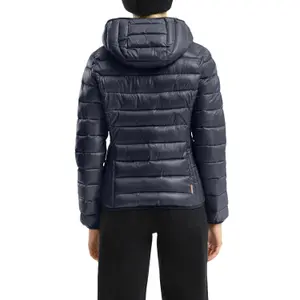 Women's Regular Hooded Puffer Jacket QS image-5