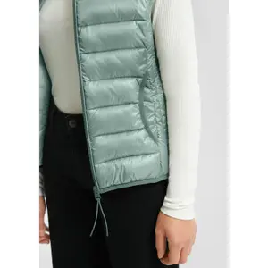 Lightly Padded Women's Puffer Jacket QS image-3