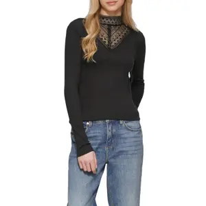 Women's Long Sleeve Crew Neck T-Shirt QS image-2