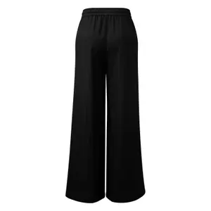 Women's Linen Blend Trousers QS image-1
