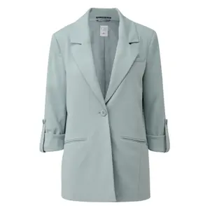 Women's Rolled Sleeve Blazer QS image-0
