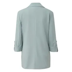 Women's Rolled Sleeve Blazer QS image-1