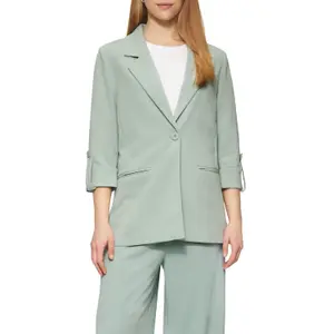 Women's Rolled Sleeve Blazer QS image-2