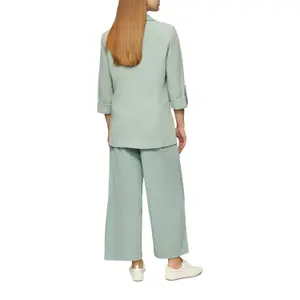 Women's Rolled Sleeve Blazer QS image-5