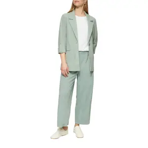 Women's Rolled Sleeve Blazer QS image-6