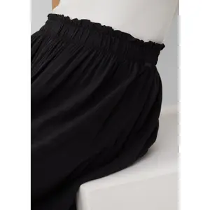 Women's Long Flared Hem Ruffled Viscose Skirt QS image-3