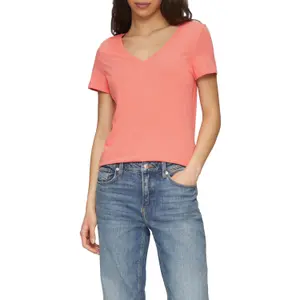 Women's V-neck T-shirt QS image-2