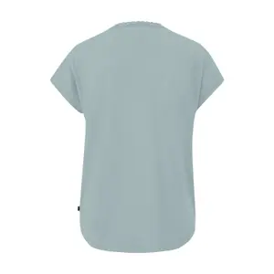 Loose T-Shirt with Lace at Neckline Women QS image-1