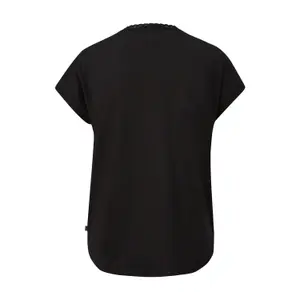 Lace Neck T-Shirt for Women QS image-1