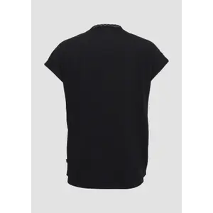 Lace Neck T-Shirt for Women QS image-4