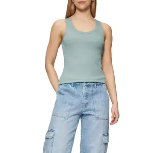 Lace Trim Vest Top Women's QS image-2