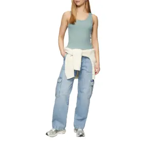 Lace Trim Vest Top Women's QS image-6