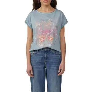 Women's oversized T-shirt QS image-2