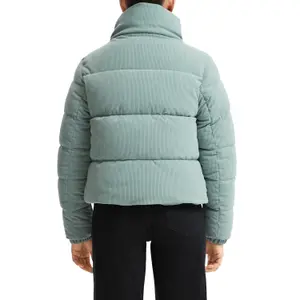 Women's velvet down jacket QS image-5