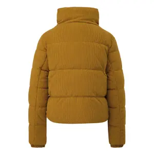 Women's velvet down jacket QS image-1