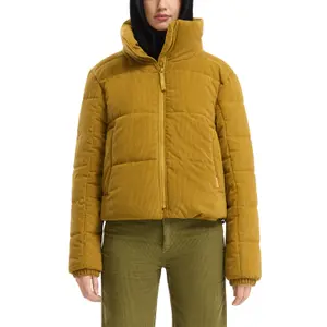 Women's velvet down jacket QS image-2