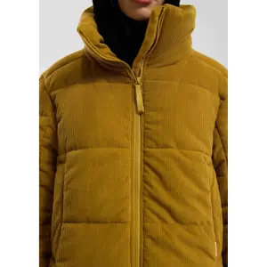 Women's velvet down jacket QS image-3