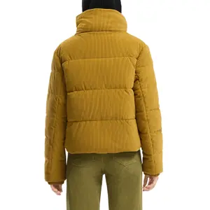 Women's velvet down jacket QS image-5