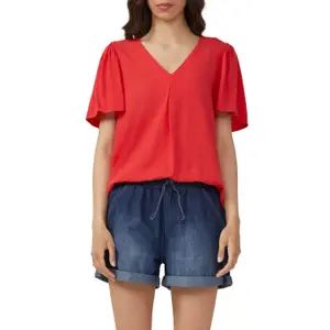 Women's Viscose Blouse QS image-2
