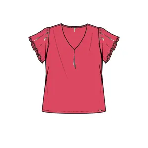 Women's Viscose Blouse QS image-6
