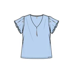 Women's Viscose Blouse QS image-6