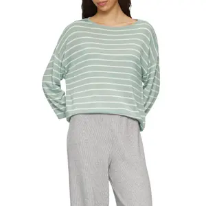 Lightweight 3/4 Sleeve Viscose Women's Top QS image-2