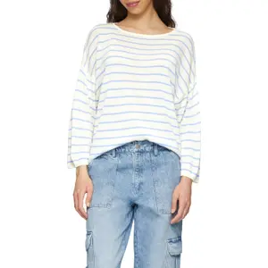 Lightweight 3/4 Sleeve Viscose Women's Top QS image-2