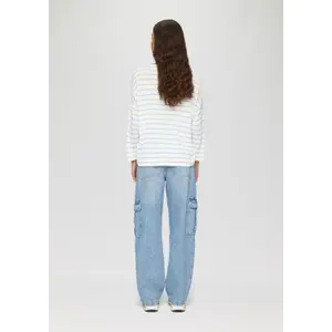 Lightweight 3/4 Sleeve Viscose Women's Top QS image-4