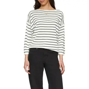 Lightweight 3/4 Sleeve Viscose Women's Top QS image-2