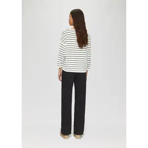 Lightweight 3/4 Sleeve Viscose Women's Top QS image-4