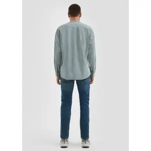 Long Sleeve Polo Shirt with Embroidered Logo QS image-6