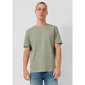 Basic Round Neck T-Shirt QS image-6