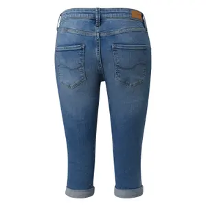 3/4 Slim Jeans with Mid-Rise Women's Waist QS Catie image-1