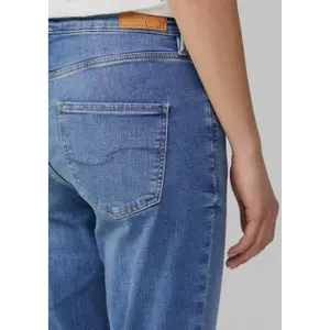 3/4 Slim Jeans with Mid-Rise Women's Waist QS Catie image-3