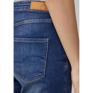 3/4 Slim Jeans with Mid-Rise Women's Waist QS Catie image-3
