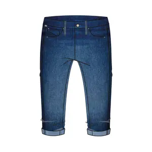 3/4 Slim Jeans with Mid-Rise Women's Waist QS Catie image-6