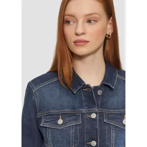 Women's denim jacket QS image-3