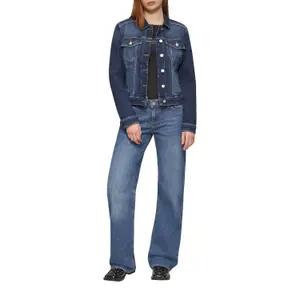 Women's denim jacket QS image-6