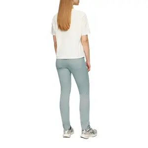Comfortable Stretch Cotton Mid-Rise Slim Jeans for Women QS Catie image-5