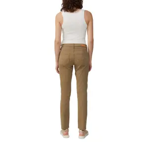 Comfortable Stretch Cotton Mid-Rise Slim Jeans for Women QS Catie image-3