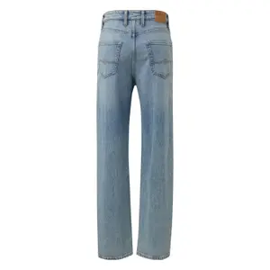 Mid-Rise Straight Jeans with 5 Pockets QS Pete image-1